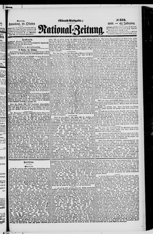 National-Zeitung vom 19.10.1889