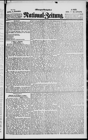 Nationalzeitung vom 08.11.1889