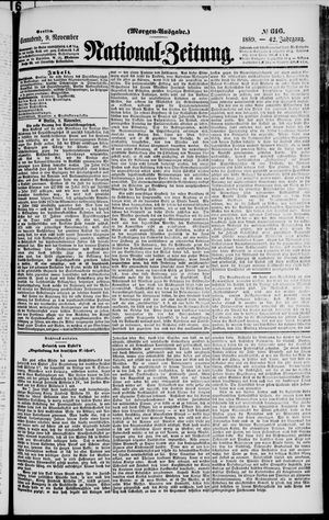 National-Zeitung vom 09.11.1889
