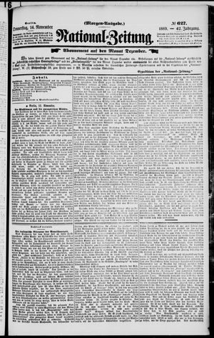 National-Zeitung vom 14.11.1889