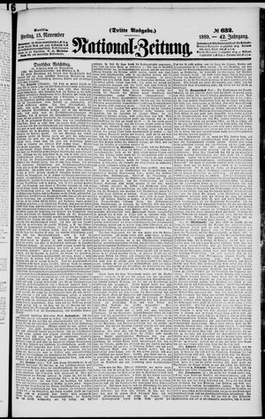 National-Zeitung vom 15.11.1889