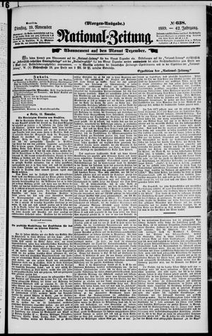 National-Zeitung vom 19.11.1889
