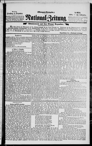 National-Zeitung vom 03.12.1889