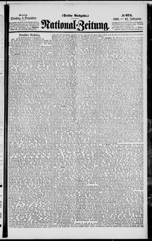 National-Zeitung vom 03.12.1889