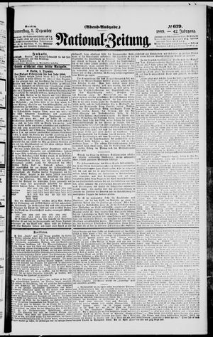 National-Zeitung vom 05.12.1889