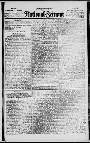 National-Zeitung vom 07.12.1889