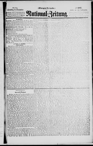 National-Zeitung vom 08.12.1889