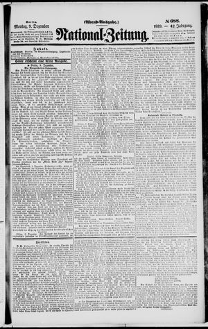 National-Zeitung vom 09.12.1889