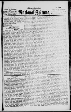 National-Zeitung vom 10.12.1889