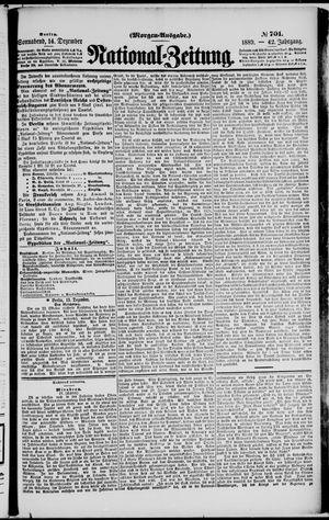 National-Zeitung vom 14.12.1889