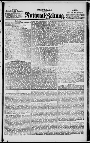 National-Zeitung vom 14.12.1889