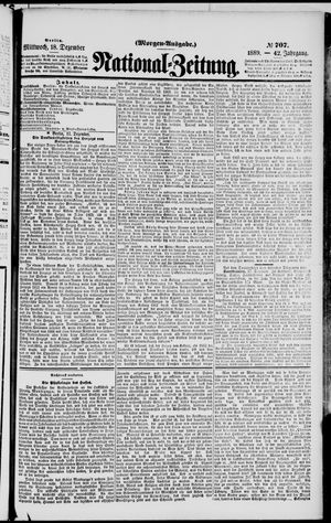 National-Zeitung vom 18.12.1889