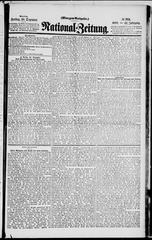 National-Zeitung on Dec 20, 1889