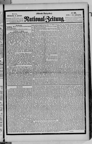 Nationalzeitung on Jan 8, 1890
