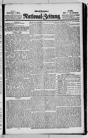 Nationalzeitung vom 01.03.1890