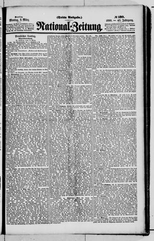 Nationalzeitung vom 03.03.1890