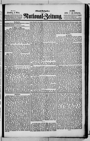 Nationalzeitung on Mar 4, 1890