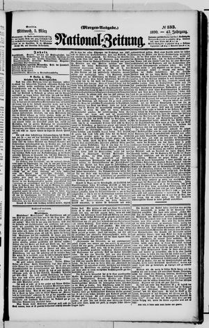 Nationalzeitung on Mar 5, 1890