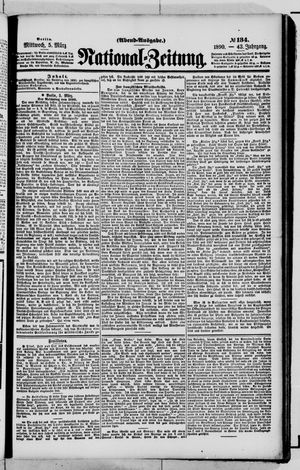 Nationalzeitung vom 05.03.1890
