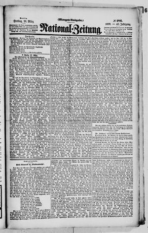 Nationalzeitung vom 28.03.1890