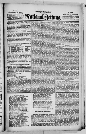 Nationalzeitung on Mar 29, 1890