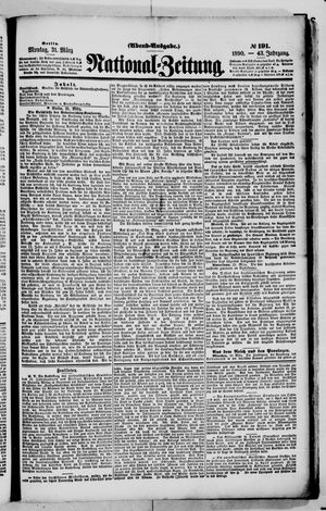 National-Zeitung vom 31.03.1890