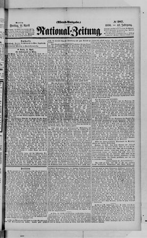 National-Zeitung vom 11.04.1890