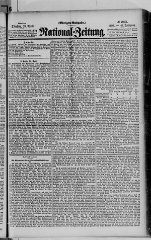 National-Zeitung vom 29.04.1890