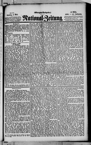 Nationalzeitung vom 04.05.1890