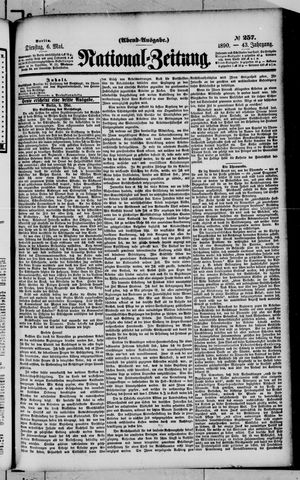Nationalzeitung vom 06.05.1890
