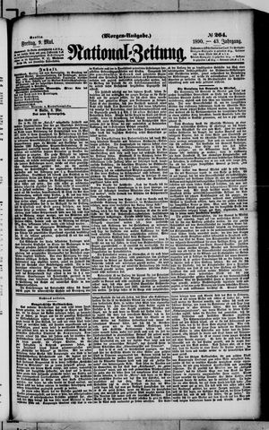 Nationalzeitung vom 09.05.1890