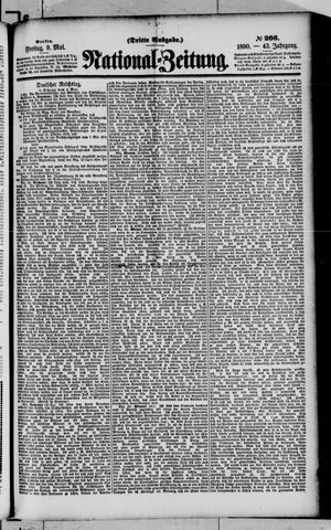 Nationalzeitung vom 09.05.1890