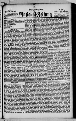 Nationalzeitung vom 10.05.1890