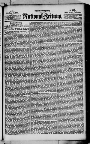 Nationalzeitung on May 13, 1890