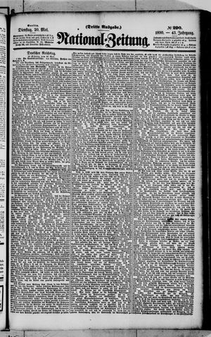 Nationalzeitung on May 20, 1890
