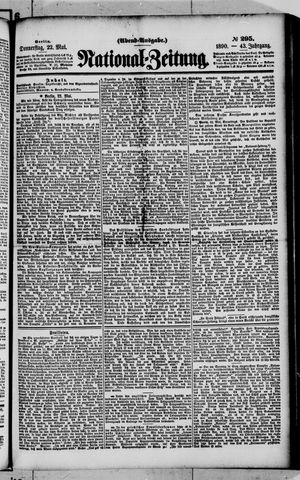 Nationalzeitung on May 22, 1890