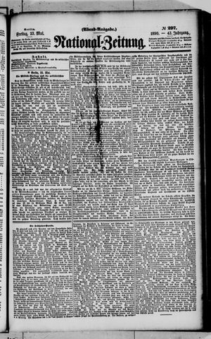 Nationalzeitung vom 23.05.1890