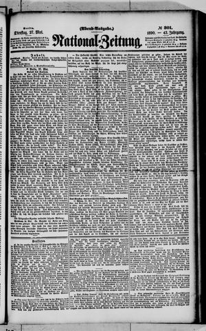 Nationalzeitung on May 27, 1890