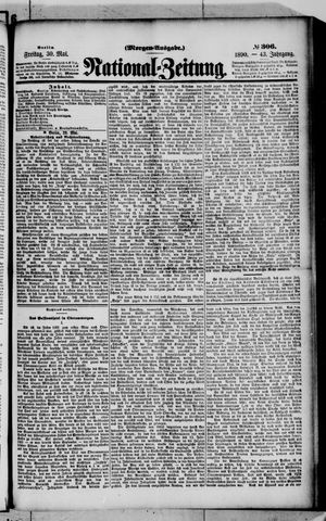 Nationalzeitung vom 30.05.1890