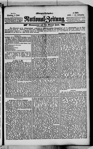 Nationalzeitung on Jun 1, 1890