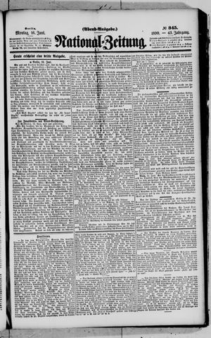 National-Zeitung vom 16.06.1890