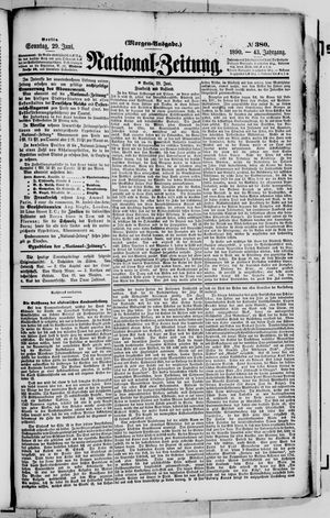 Nationalzeitung on Jun 29, 1890