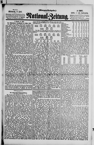 National-Zeitung vom 09.07.1890
