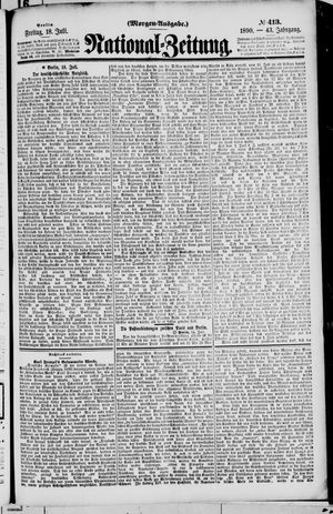 National-Zeitung vom 18.07.1890