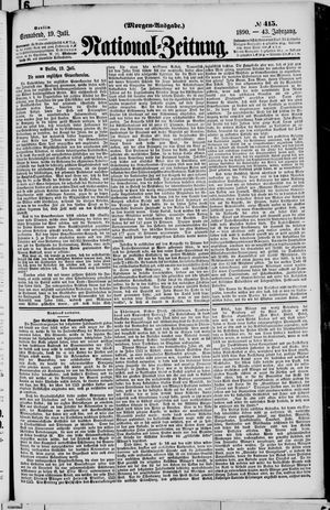 National-Zeitung vom 19.07.1890