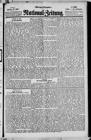National-Zeitung vom 25.07.1890