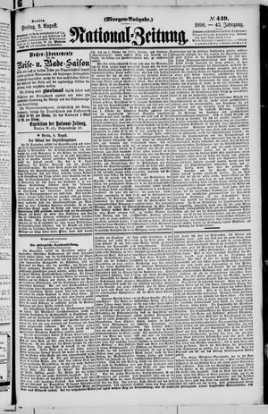 National-Zeitung vom 08.08.1890