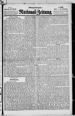 National-Zeitung vom 20.08.1890