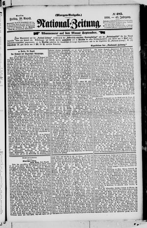 National-Zeitung on Aug 29, 1890