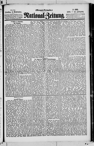 National-Zeitung vom 02.09.1890